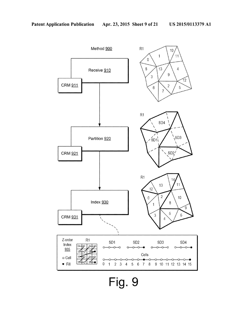 REPRESENTATION OF UNSTRUCTURED GRIDS - diagram, schematic, and image 10