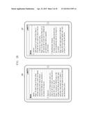 APPARATUS AND METHOD FOR PROCESSING INFORMATION LIST IN TERMINAL DEVICE diagram and image