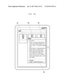 APPARATUS AND METHOD FOR PROCESSING INFORMATION LIST IN TERMINAL DEVICE diagram and image