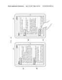 APPARATUS AND METHOD FOR PROCESSING INFORMATION LIST IN TERMINAL DEVICE diagram and image