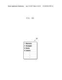 APPARATUS AND METHOD FOR PROCESSING INFORMATION LIST IN TERMINAL DEVICE diagram and image