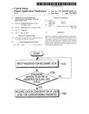 APPARATUS AND METHOD FOR CONFIGURING PASSWORD AND FOR RELEASING LOCK diagram and image