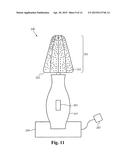 Absorbent structures with integrated contact elements diagram and image