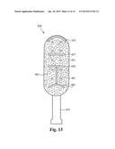 Absorbent structures with integrated contact elements diagram and image