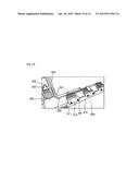 AUTOMATIC ROOT-CANAL TREATMENT-MATERIAL ARRANGEMENT AND SUPPLY DEVICE, AND     ROOT-CANAL TREATMENT-MATERIAL PACKAGING SYSTEM COMPRISING SAME diagram and image