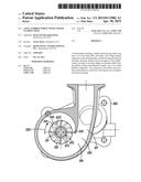 AXIAL TURBINE WHEEL WITH CURVED LEADING EDGE diagram and image