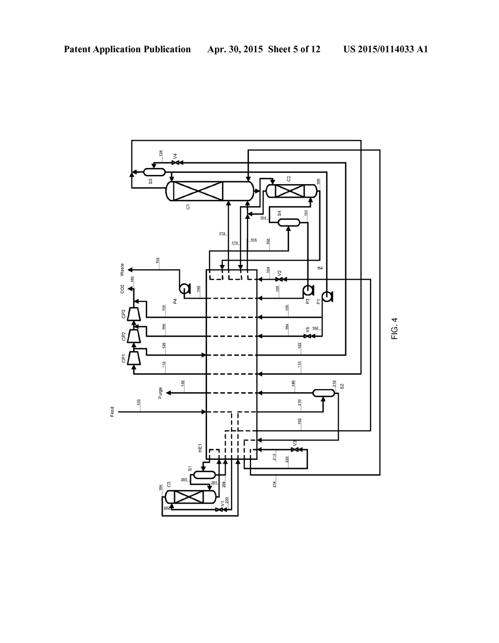 Purification of Carbon Dioxide - diagram, schematic, and image 06