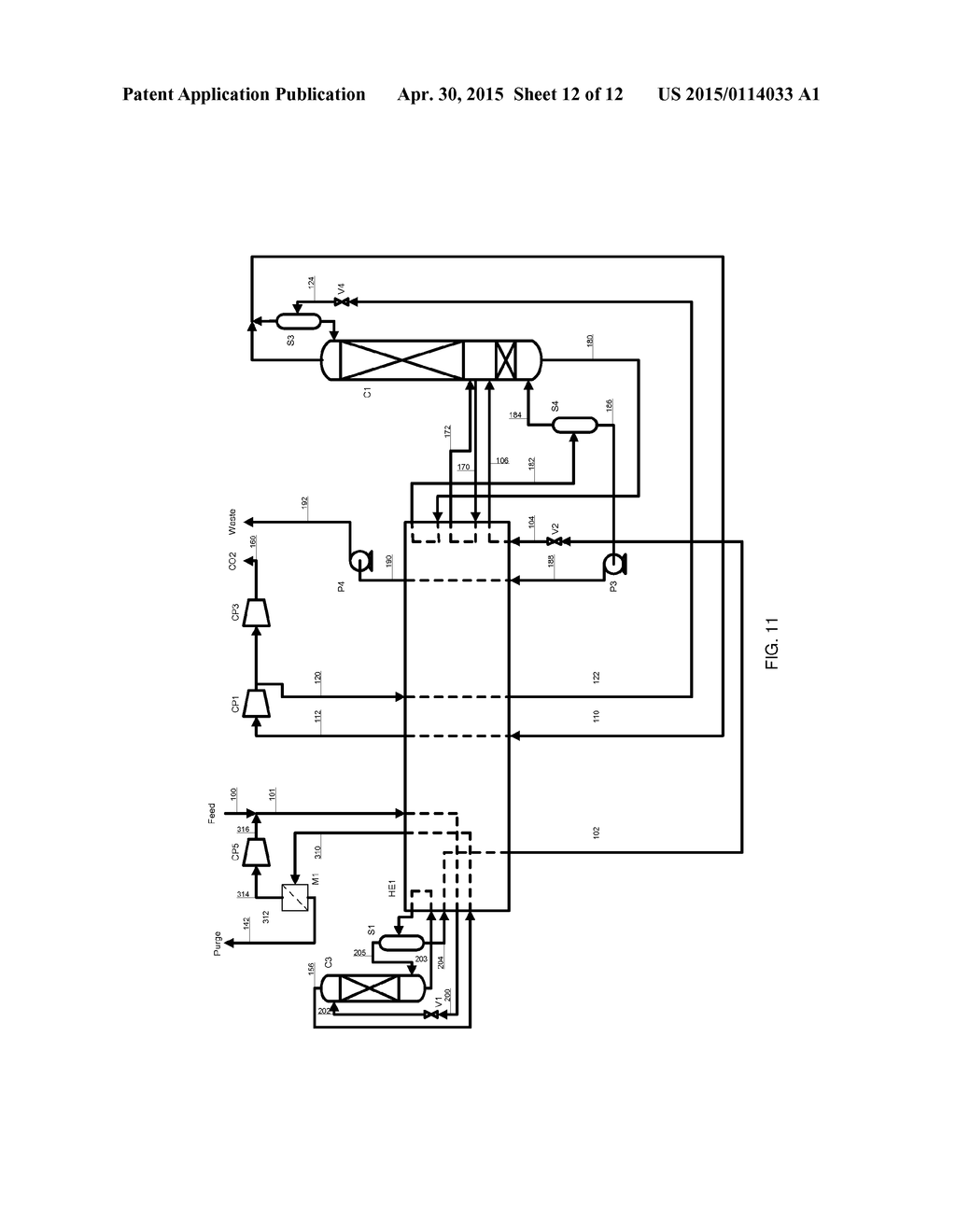 Purification of Carbon Dioxide - diagram, schematic, and image 13