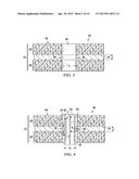 Cold Working Holes in a Composite and Metal Stack diagram and image