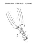 HOLE PUNCHING PLIERS AND METHOD OF USING SAME diagram and image