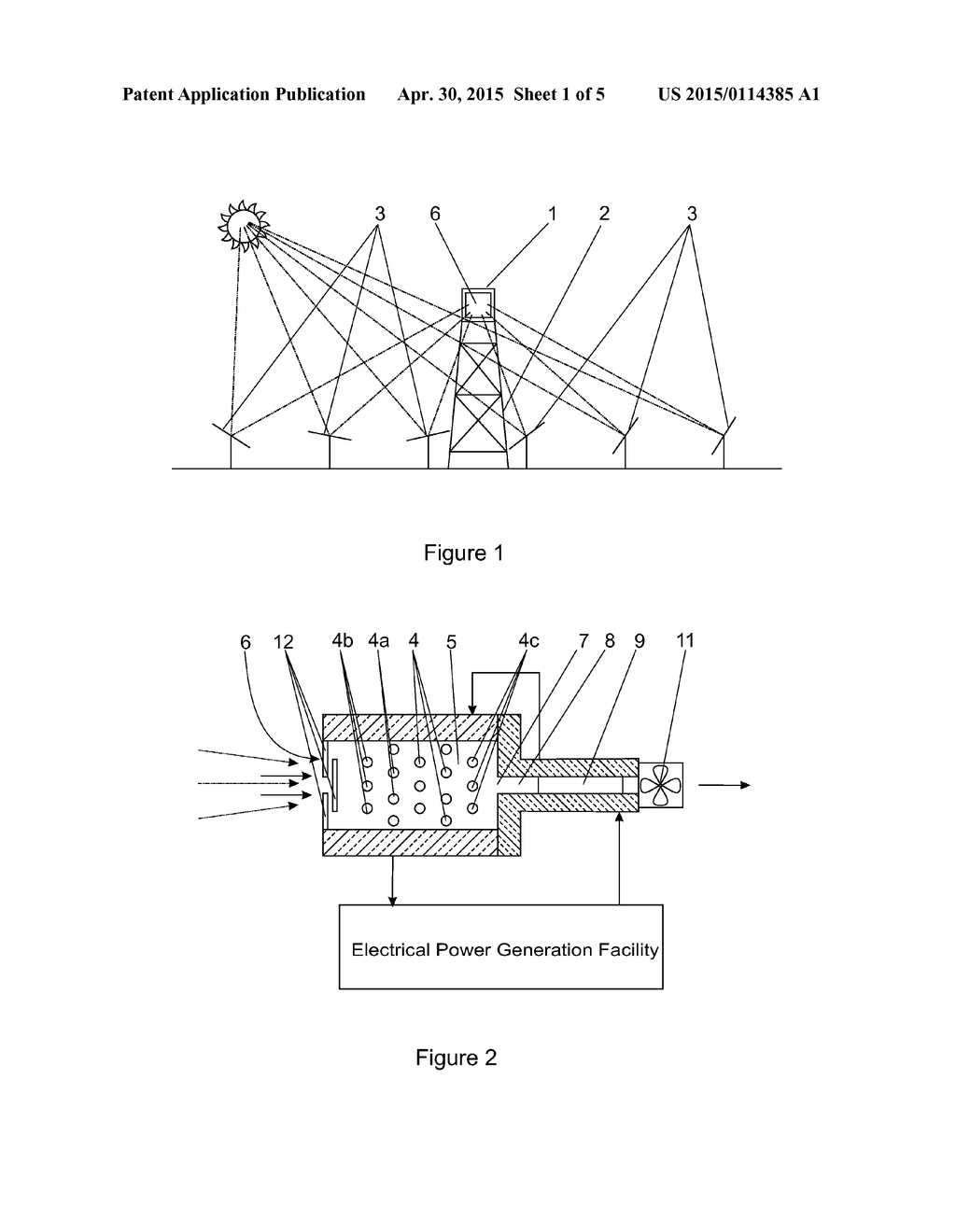 SOLAR POWER TOWER RECEIVER - diagram, schematic, and image 02