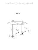 SUNSHADE POSITIONING DEVICE diagram and image