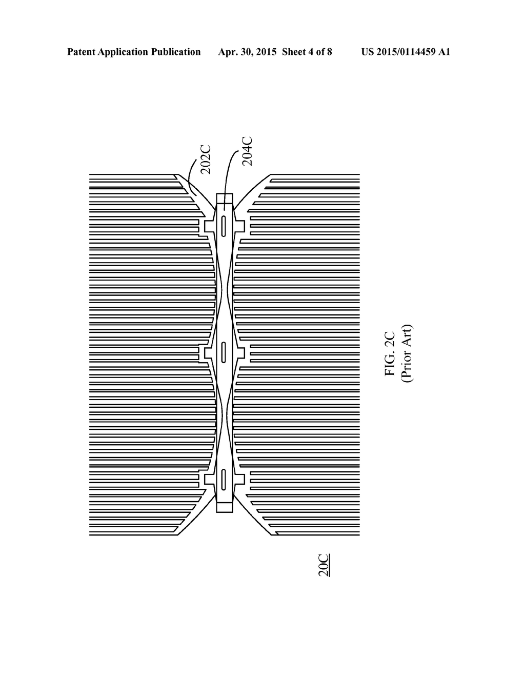 ELECTRODE STRUCTURE AND SOLAR CELL USING THE SAME - diagram, schematic, and image 05