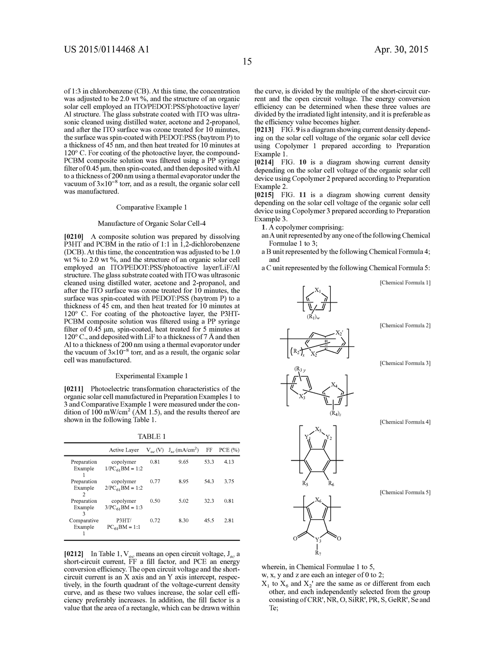 COPOLYMER AND ORGANIC SOLAR CELL USING SAME - diagram, schematic, and image 26