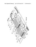 FABRICATING COOLED ELECTRONIC SYSTEM WITH LIQUID-COOLED COLD PLATE AND     THERMAL SPREADER diagram and image