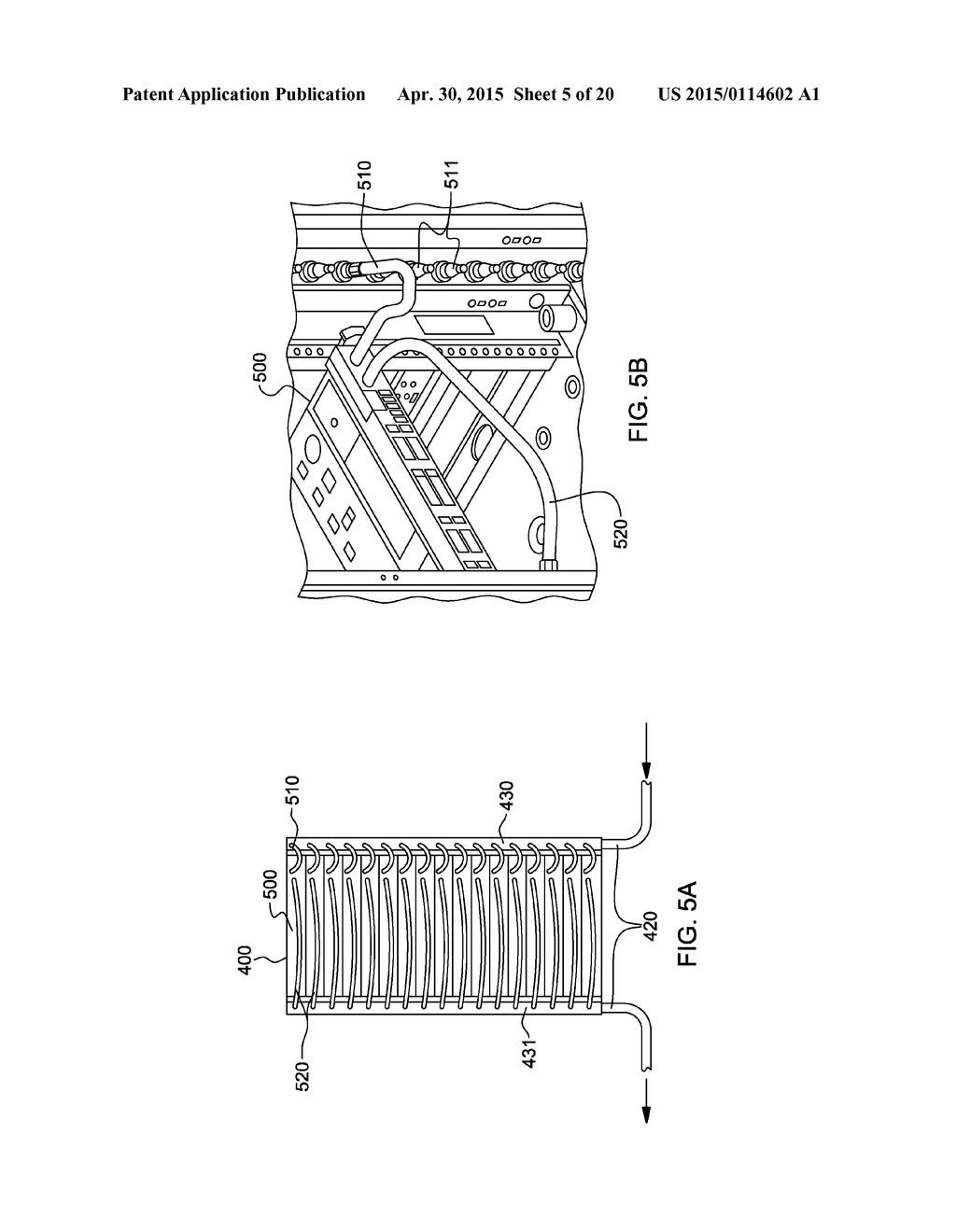 FABRICATING COOLED ELECTRONIC SYSTEM WITH LIQUID-COOLED COLD PLATE AND     THERMAL SPREADER - diagram, schematic, and image 06