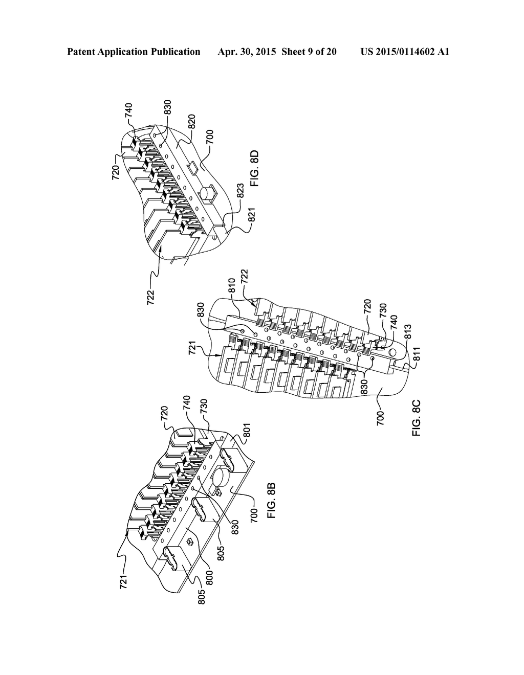 FABRICATING COOLED ELECTRONIC SYSTEM WITH LIQUID-COOLED COLD PLATE AND     THERMAL SPREADER - diagram, schematic, and image 10