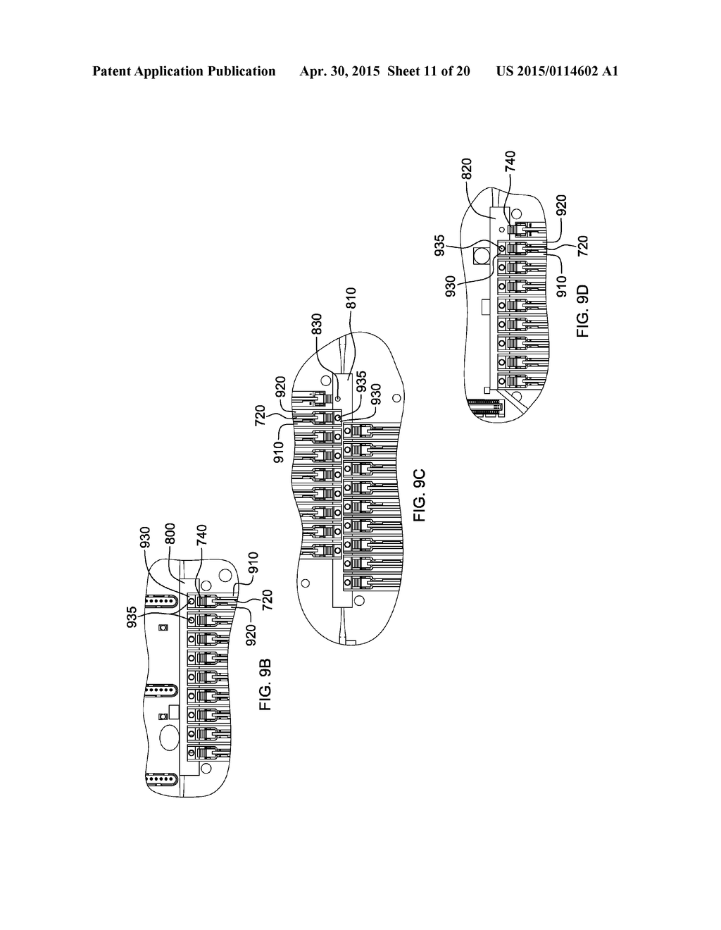 FABRICATING COOLED ELECTRONIC SYSTEM WITH LIQUID-COOLED COLD PLATE AND     THERMAL SPREADER - diagram, schematic, and image 12