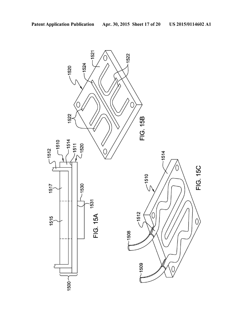 FABRICATING COOLED ELECTRONIC SYSTEM WITH LIQUID-COOLED COLD PLATE AND     THERMAL SPREADER - diagram, schematic, and image 18