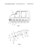 SUSPENSION SYSTEM FOR TRACKED VEHICLES diagram and image