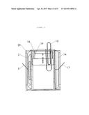 COMBINATION POST-IT NOTE AND PAPER CLIP HOLDER diagram and image