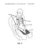 TRAVEL LAP SEAT FOR A CHILD AND A METHOD FOR ITS USE diagram and image