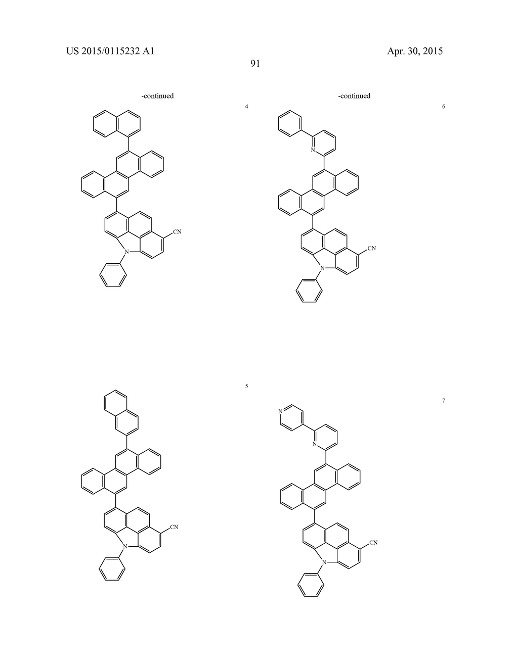 CHRYSENE-BASED COMPOUND AND ORGANIC LIGHT-EMITTING DEVICE INCLUDING THE     SAME - diagram, schematic, and image 93