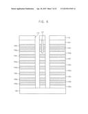 VERTICAL MEMORY DEVICES AND METHODS OF MANUFACTURING THE SAME diagram and image