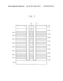 VERTICAL MEMORY DEVICES AND METHODS OF MANUFACTURING THE SAME diagram and image