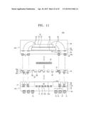 SEMICONDUCTOR PACKAGE DEVICES INCLUDING INTERPOSER OPENINGS FOR FLOWABLE     HEAT TRANSFER MEMBER diagram and image