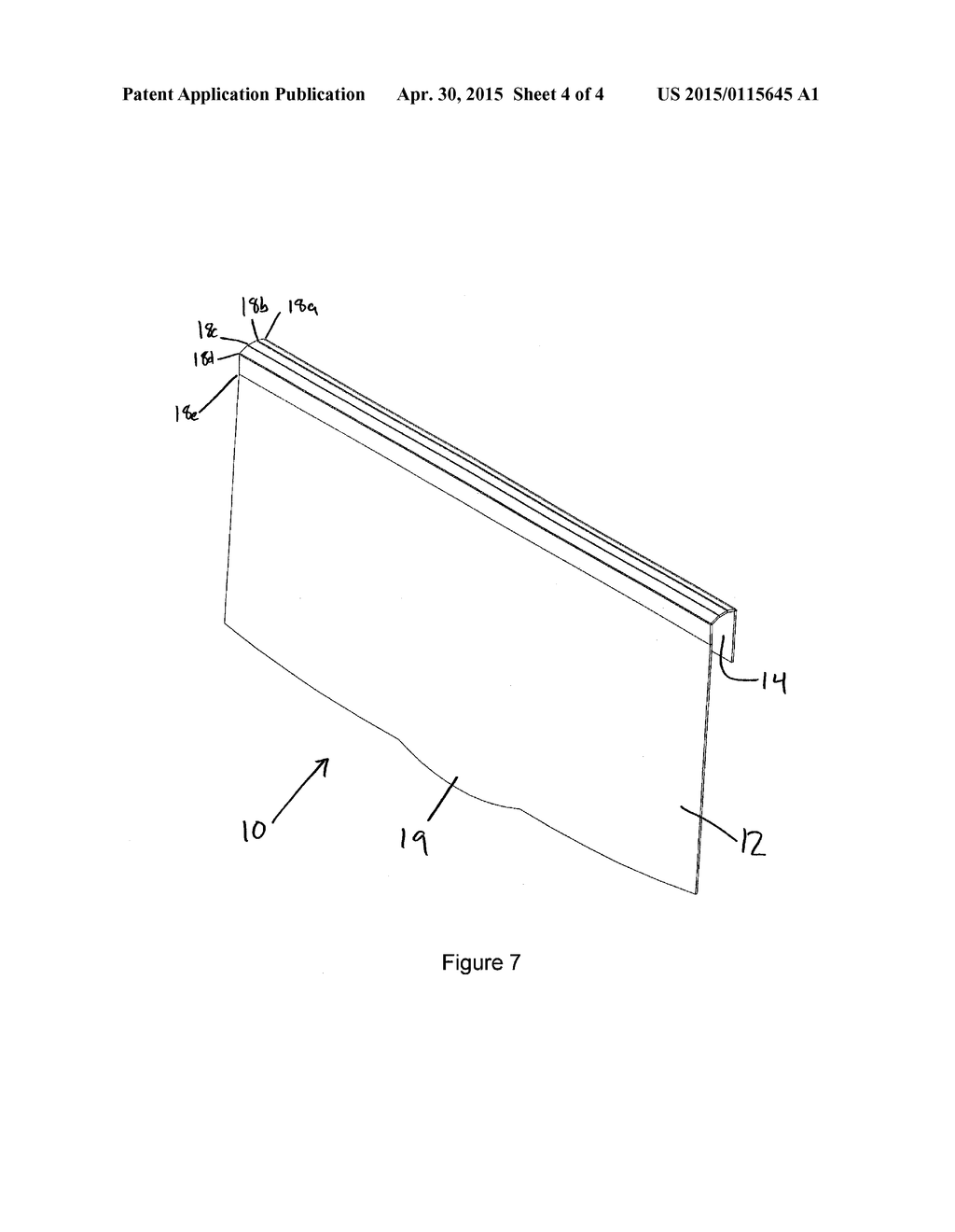 Automobile windshield visor - diagram, schematic, and image 05