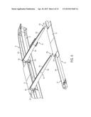 REAR SLIDER WINDOW ASSEMBLY WITH ANGLED MOVABLE WINDOW PANEL diagram and image