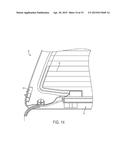 REAR SLIDER WINDOW ASSEMBLY WITH ANGLED MOVABLE WINDOW PANEL diagram and image