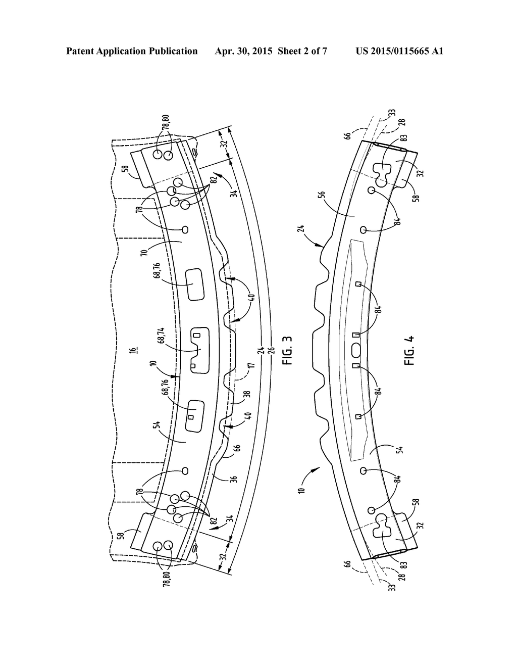 HEADER BEAM OF A VEHICLE FRAME AND METHOD OF FORMING THE SAME - diagram, schematic, and image 03