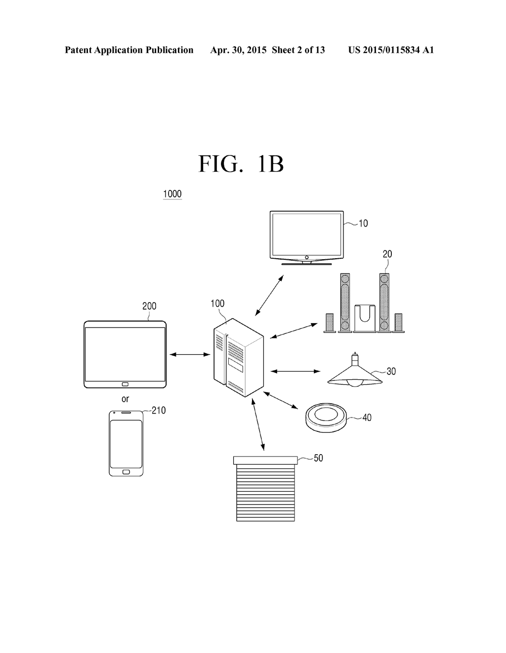 SMART HOME NETWORK APPARATUS AND CONTROL METHOD THEREOF - diagram, schematic, and image 03