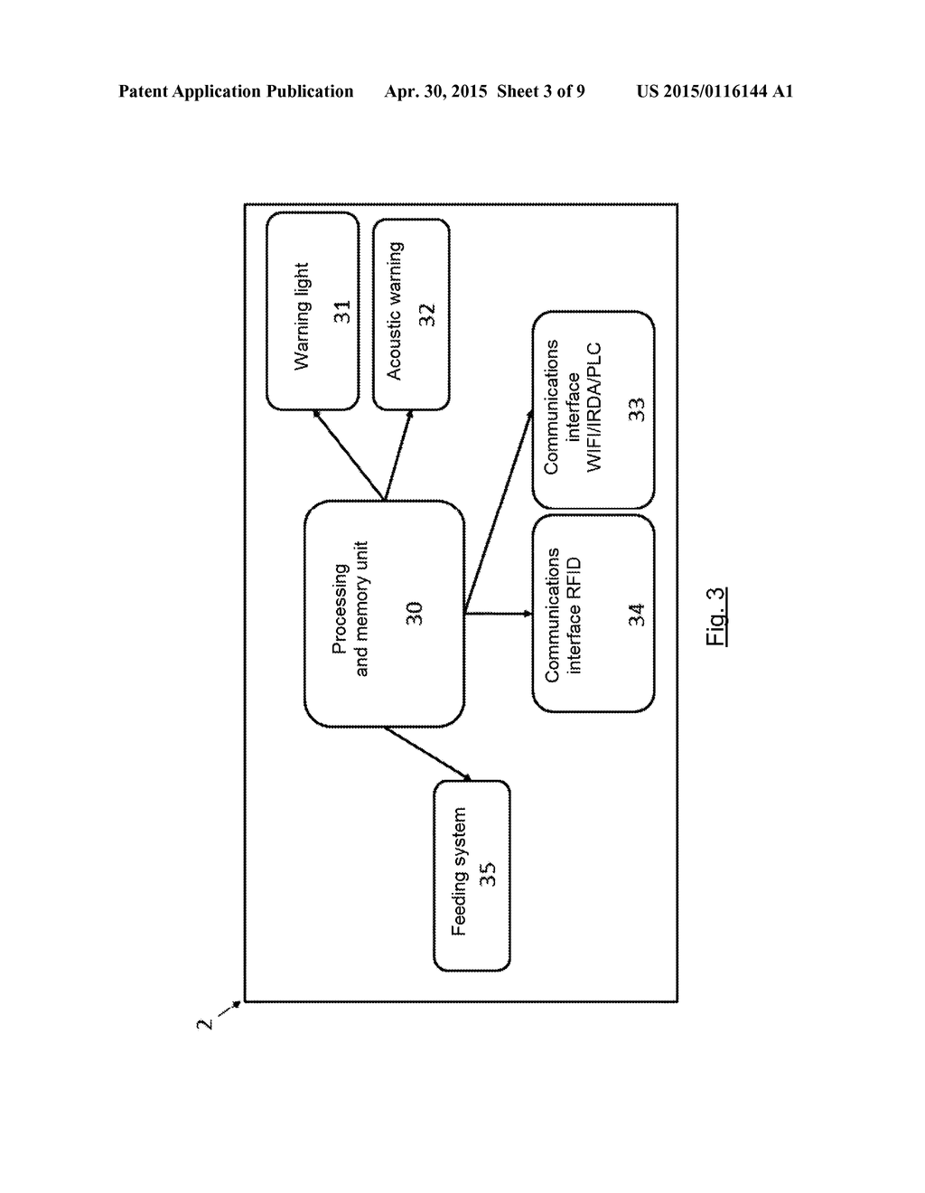 SYSTEM AND METHOD FOR LOCATING OBJECTS USING RADIO FREQUENCY IDENTIFIERS - diagram, schematic, and image 04