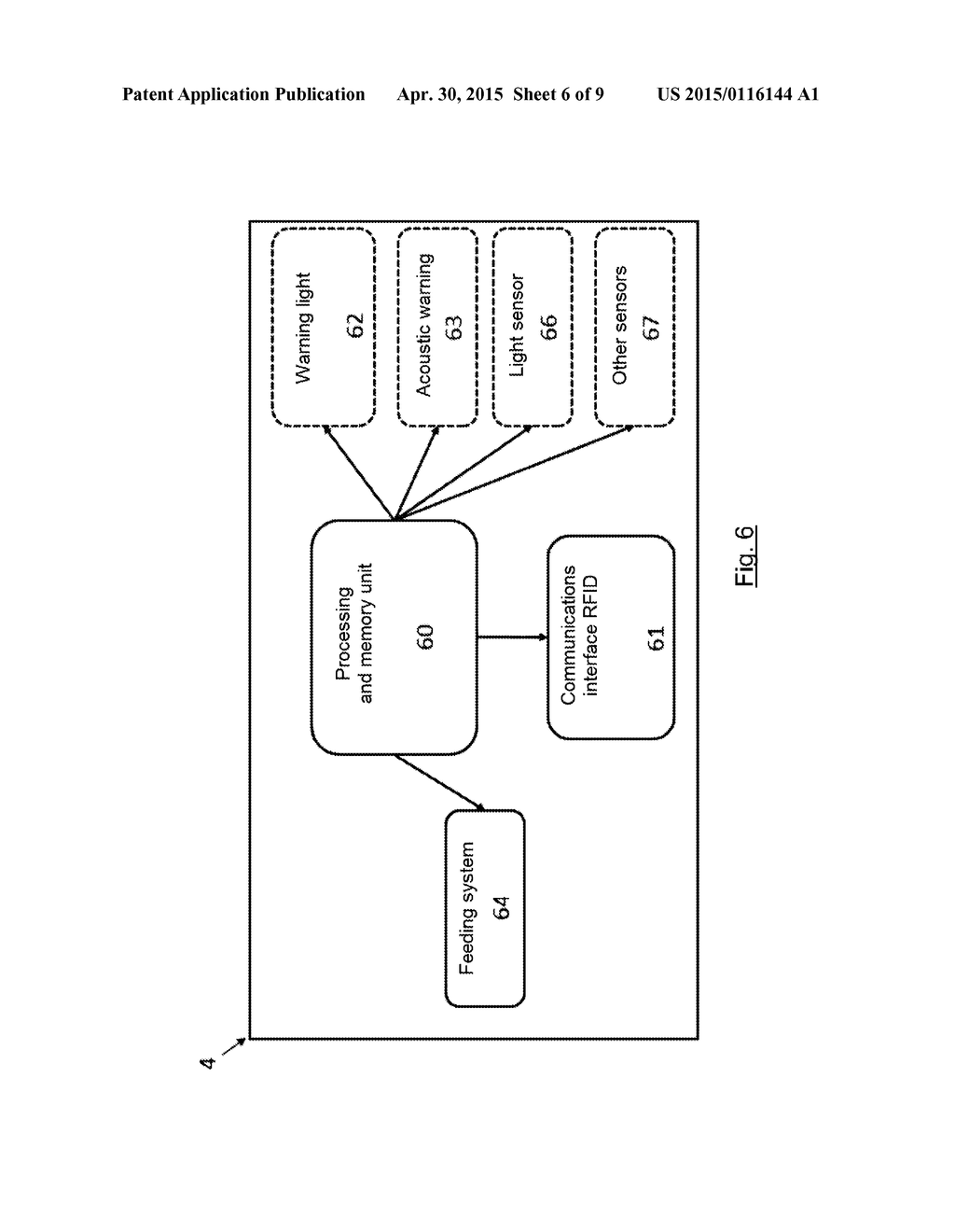 SYSTEM AND METHOD FOR LOCATING OBJECTS USING RADIO FREQUENCY IDENTIFIERS - diagram, schematic, and image 07