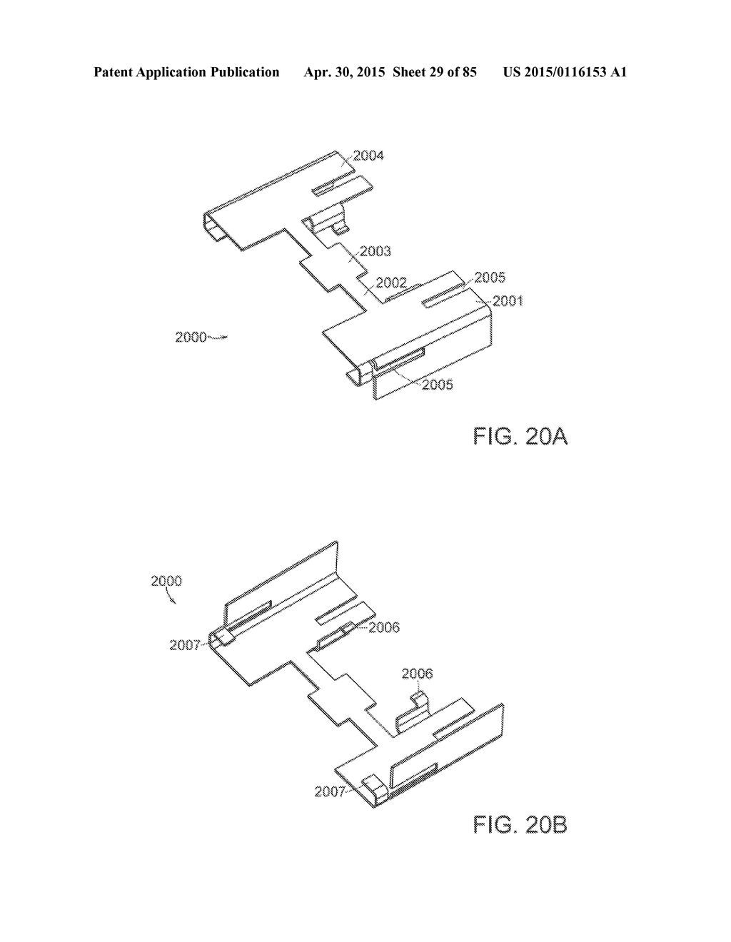 ANTENNA STRUCTURES AND METHODS THEREOF FOR SELECTING ANTENNA     CONFIGURATIONS - diagram, schematic, and image 30