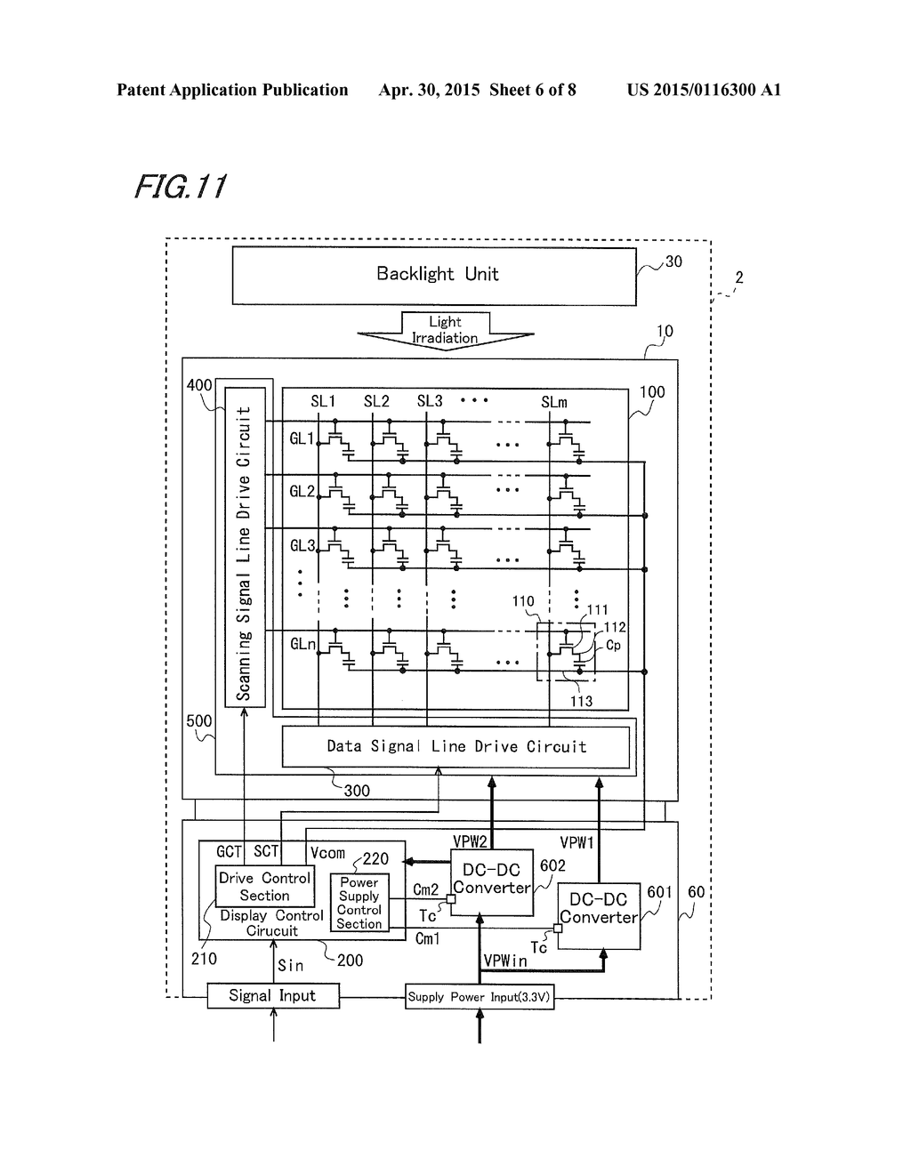 DISPLAY DEVICE AND METHOD OF GENERATING SUPPLY POWER THEREFOR - diagram, schematic, and image 07