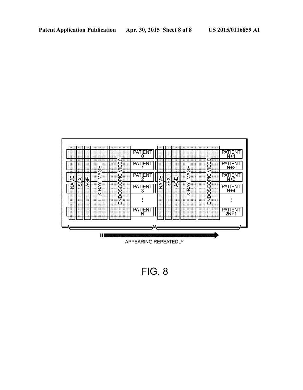 WRITING AND READING DATA HAVING MULTIPLE ACCESS PATTERNS ON TAPE MEDIA - diagram, schematic, and image 09