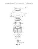 SOLID STATE AREA LIGHT AND SPOTLIGHT WITH LIGHT GUIDE AND INTEGRATED     THERMAL GUIDE diagram and image