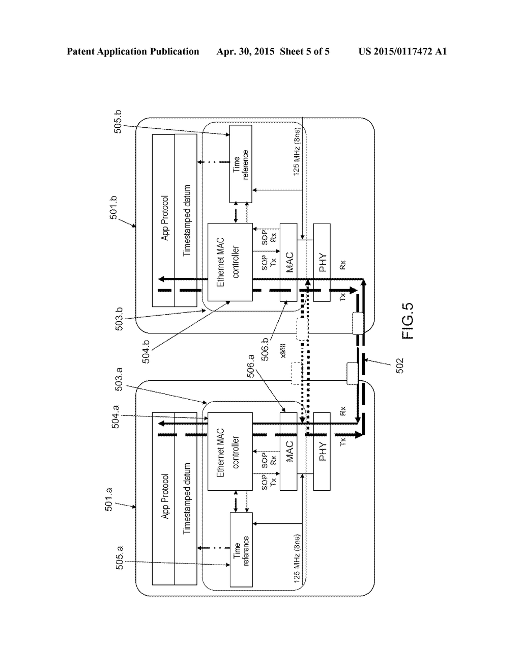 METHOD AND SYSTEM FOR CLOCK SYNCHRONIZATION - diagram, schematic, and image 06