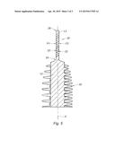 Applicator for Cosmetic Product and Associated Applicator Assembly diagram and image