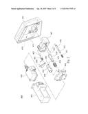 BICYCLE LOCKING AND PARKING DEVICE diagram and image