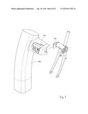 BICYCLE LOCKING AND PARKING DEVICE diagram and image