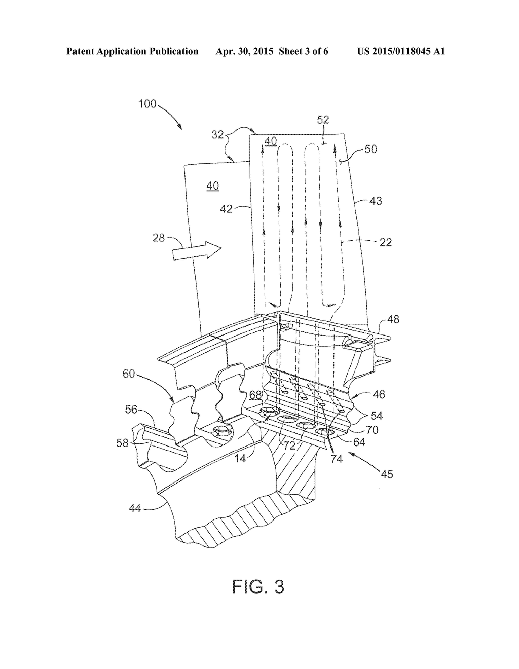 METHOD AND SYSTEMS FOR PROVIDING COOLING FOR A TURBINE ASSEMBLY - diagram, schematic, and image 04