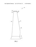 TURBINE ENGINE BLADES, RELATED ARTICLES, AND METHODS diagram and image