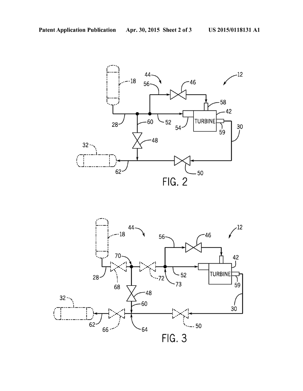 SYSTEMS AND METHODS FOR UTILIZING TURBINE SYSTEMS WITHIN GAS PROCESSING     SYSTEMS - diagram, schematic, and image 03