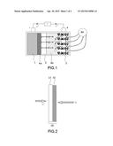 CATHODE FOR A LITHIUM/AIR BATTERY, COMPRISING A BILAYER STRUCTURE OF     DIFFERENT CATALYSTS AND LITHIUM/AIR BATTERY COMPRISING THIS CATHODE diagram and image