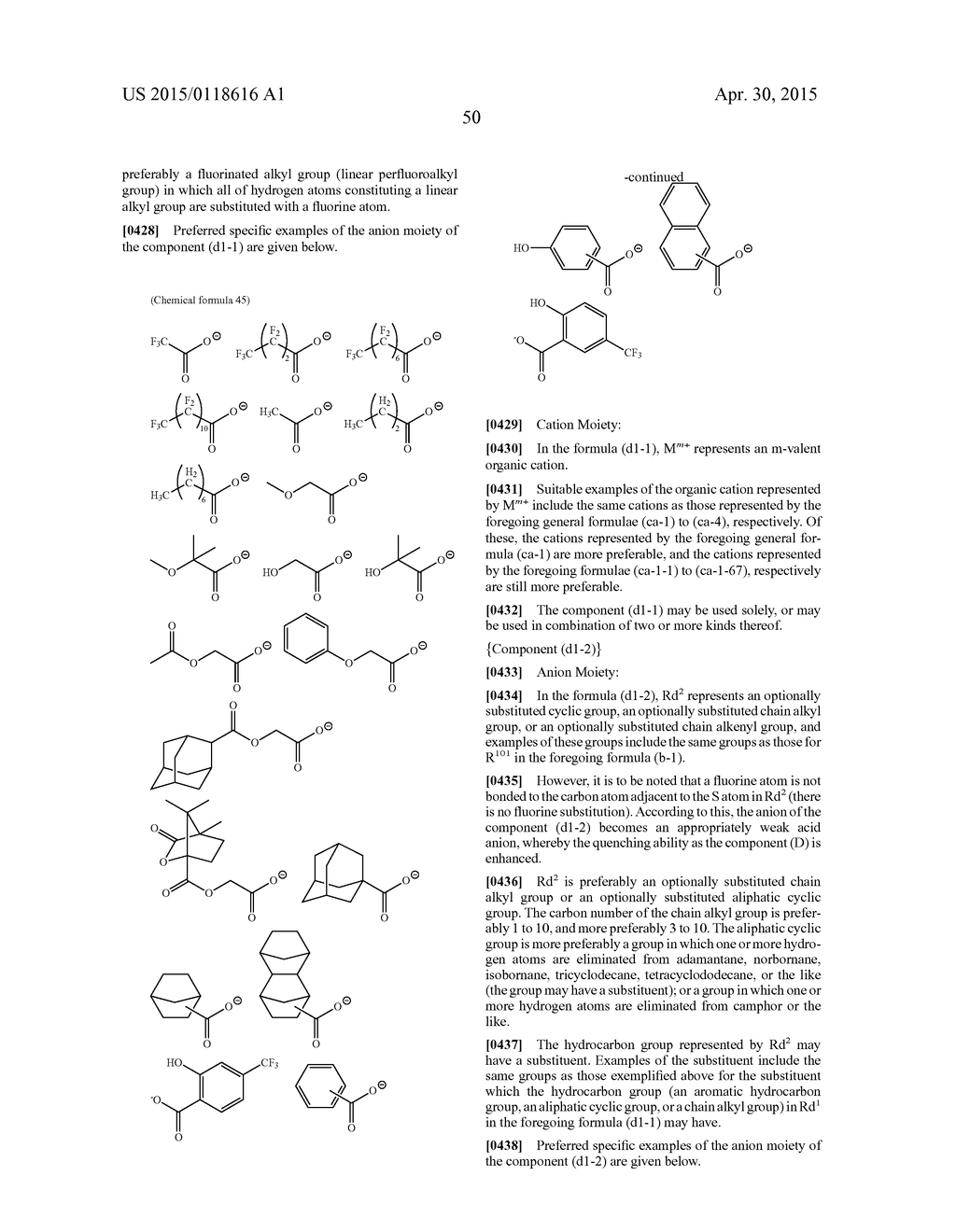 METHOD FOR FORMING RESIST PATTERN AND RESIST COMPOSITION - diagram, schematic, and image 51